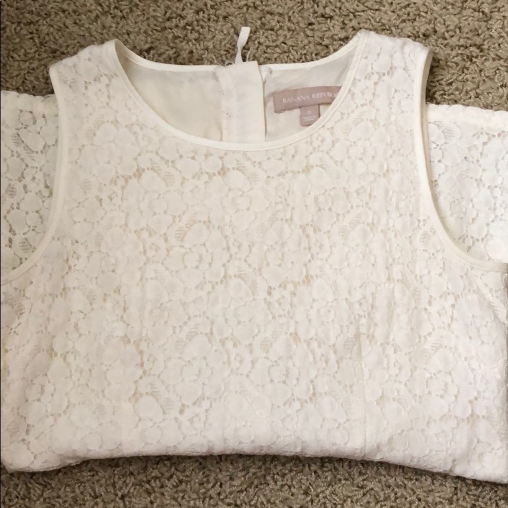 Banana republic lace top